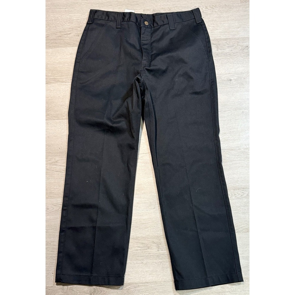 Vintage Carhartt Twill Work Pants Men's Size 36x30 Black B290 BLK 1999 90s